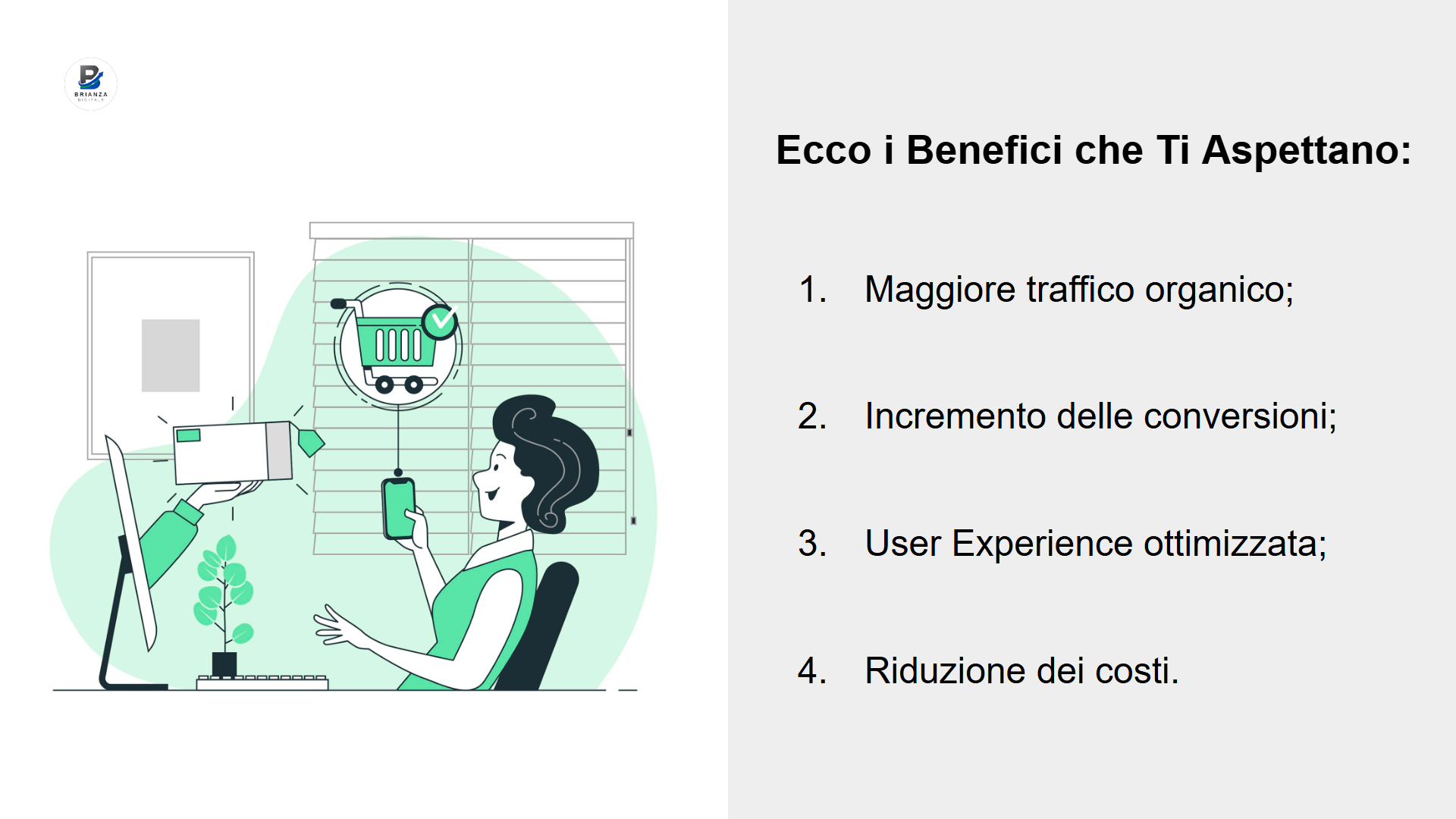 Benefici Creazione Ecommerce