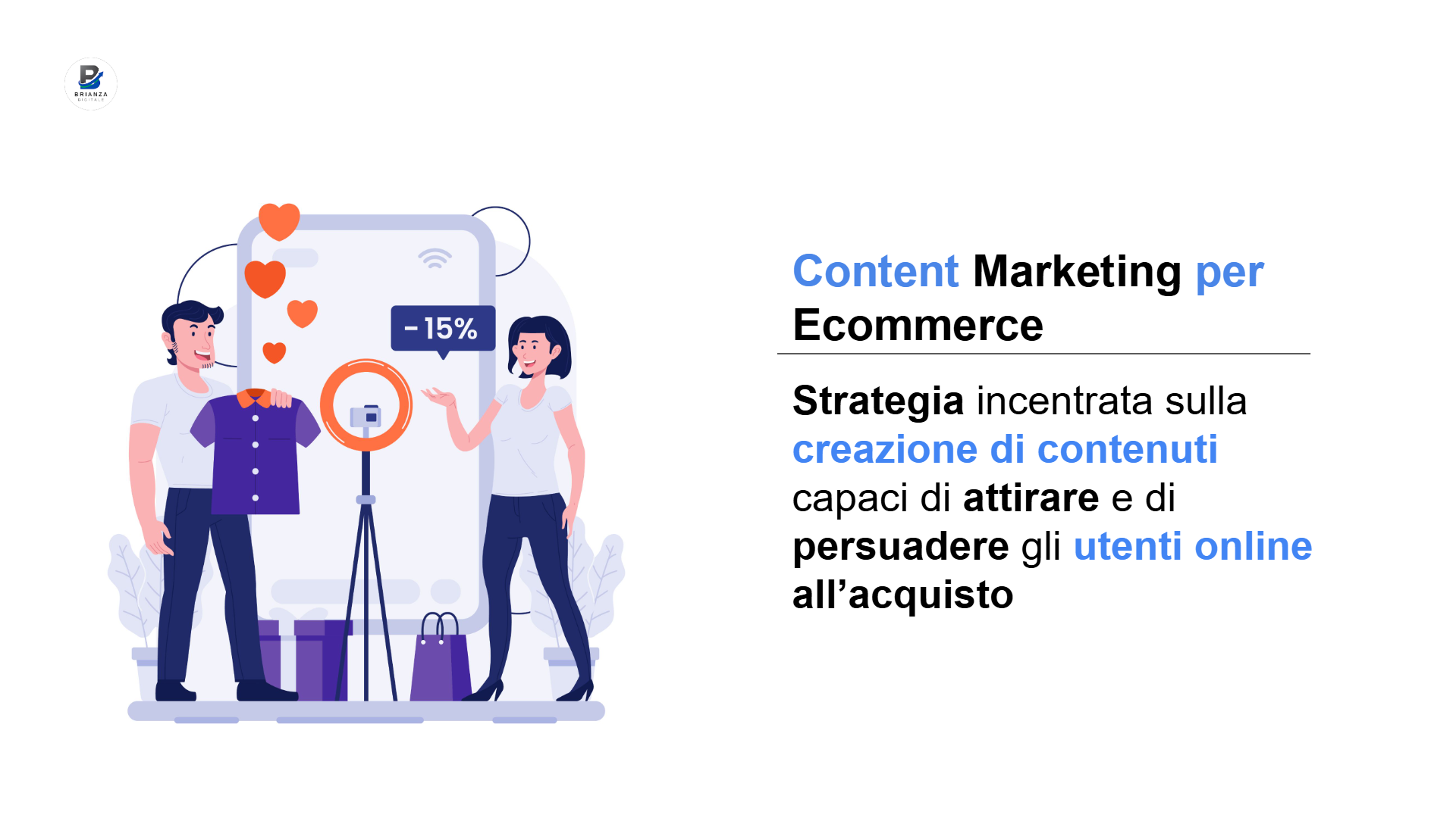 Immagine che mostra ai lettori la Definizione di Content Marketing per Ecommerce