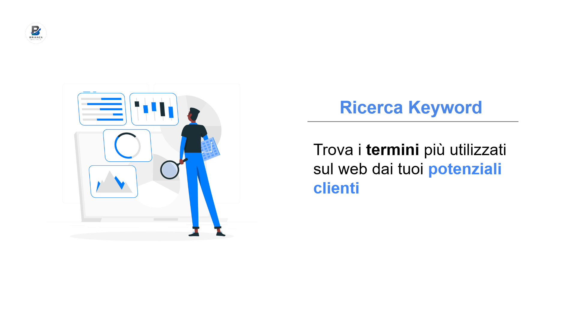 Infografica che spiega al lettore l'utilità della Keyword Research nell'Ecommerce Marketing
