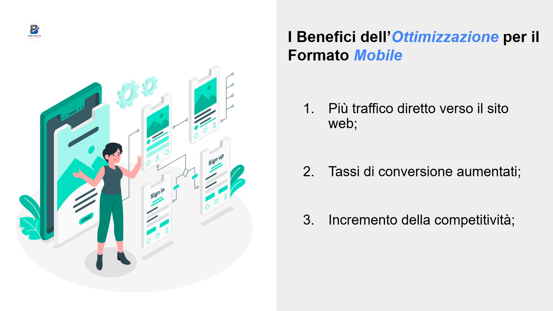 Ottimizzare sito per mobile benefici