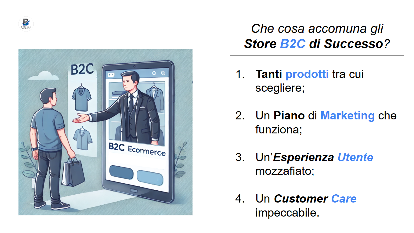 Caratteristiche degli Ecommerce B2C
