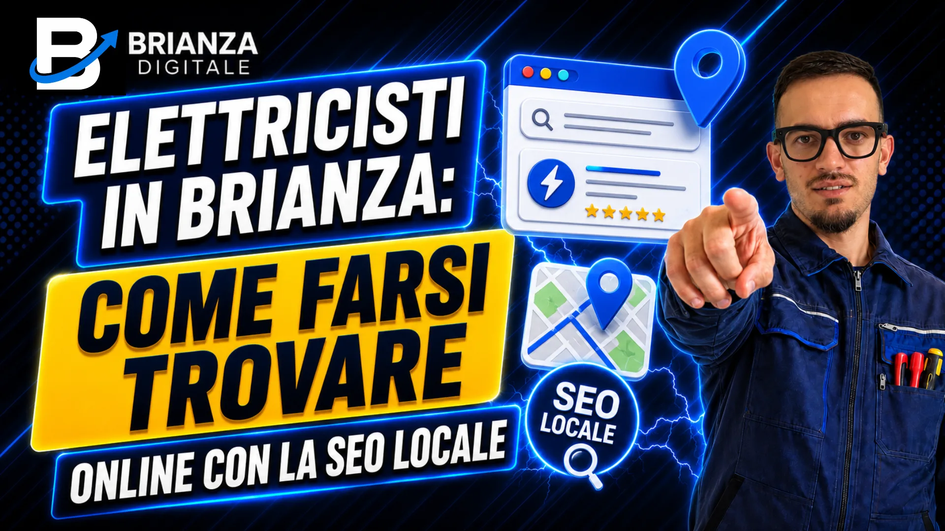 Google Maps per elettricisti in Brianza