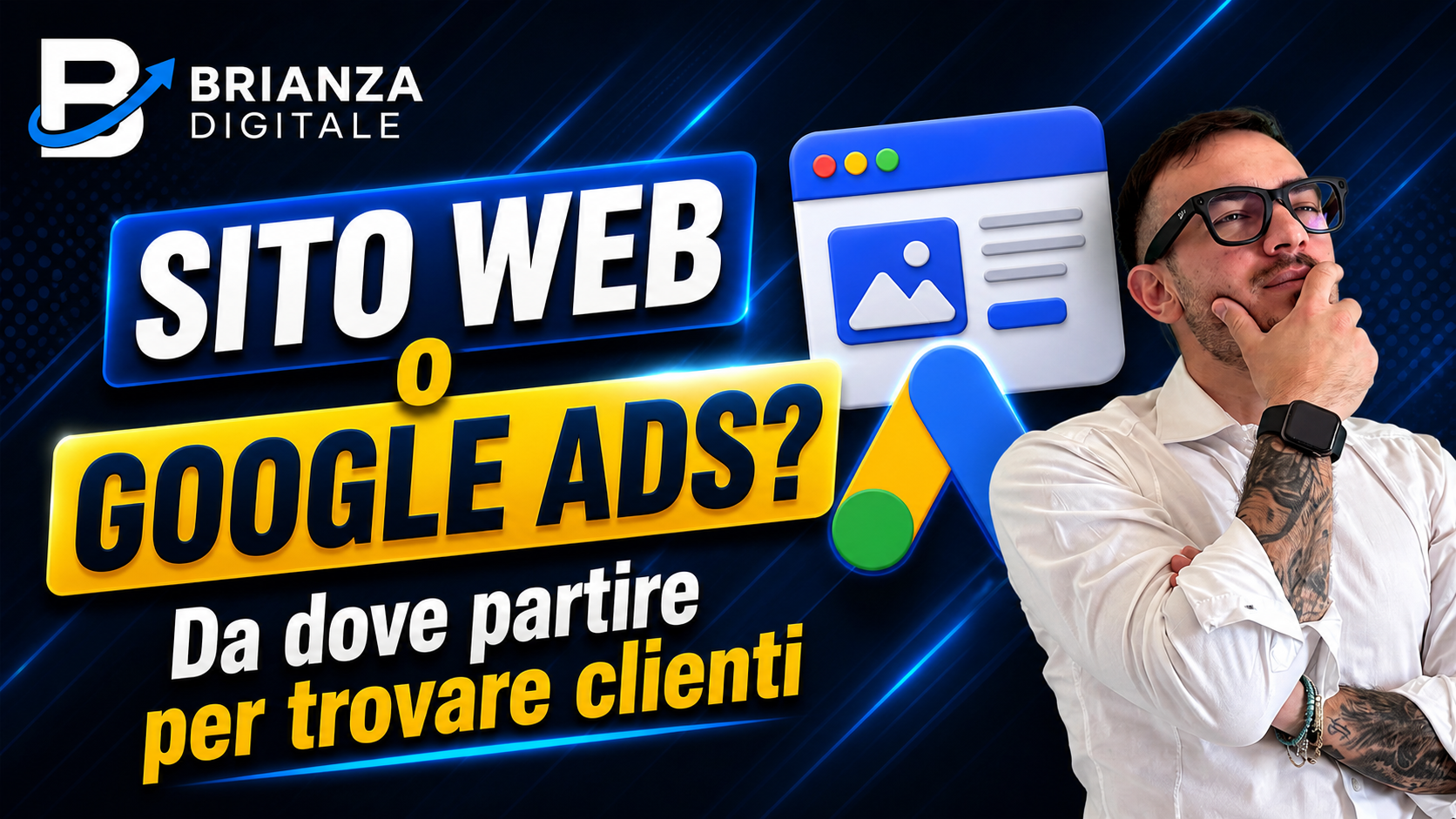 sito web o Google Ads per trovare clienti in Brianza