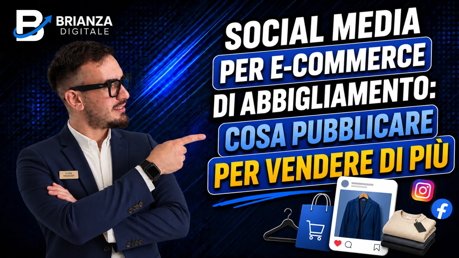 Social per e-commerce di abbigliamento