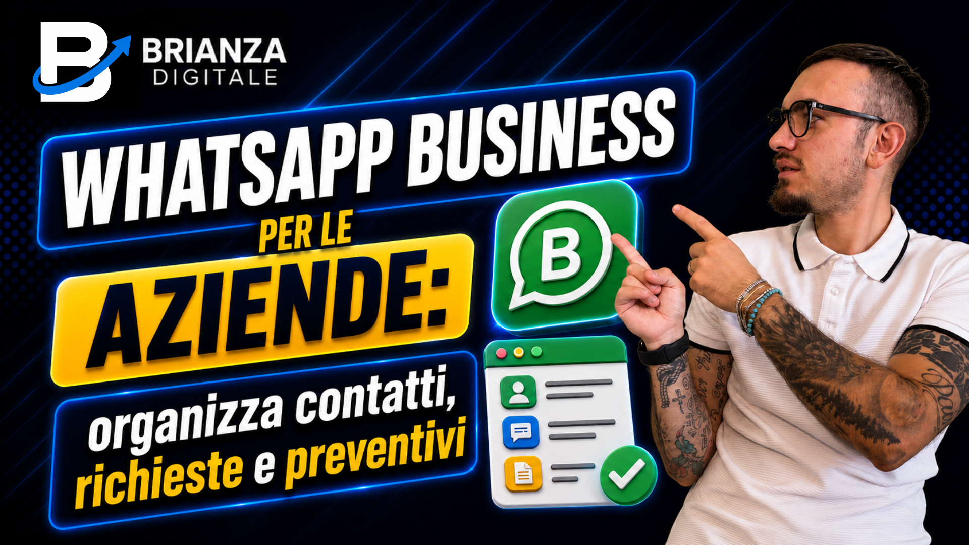 WhatsApp Business per non perdere richieste e preventivi in Brianza