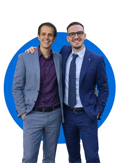 Mattia Volpini e Andrea Abbondanza di Brianza Digitale
